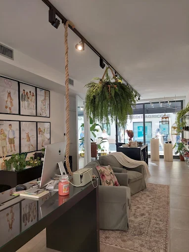 Interno del negozio Beauty Shoes — area accoglienza